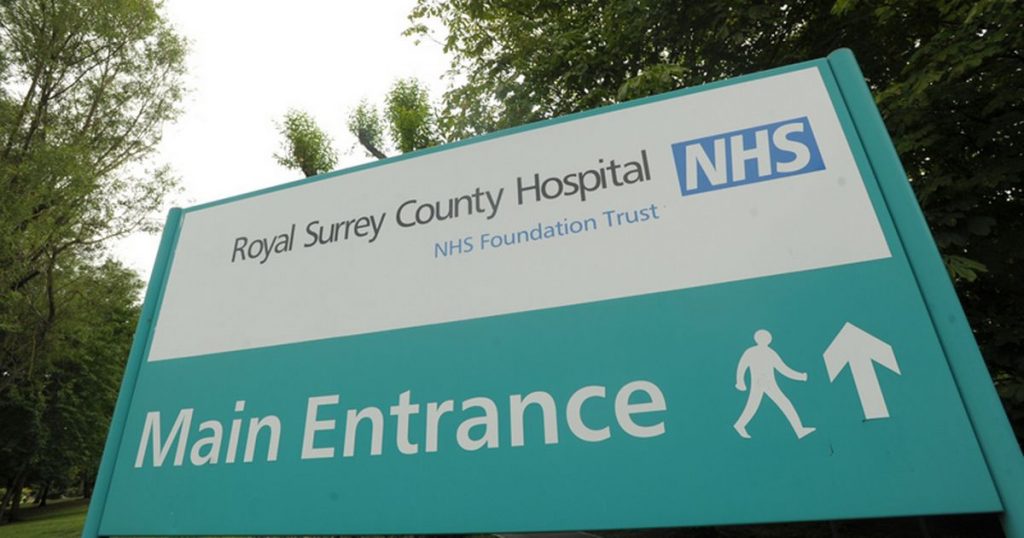 Royal-Surrey-County-Hospital-sign