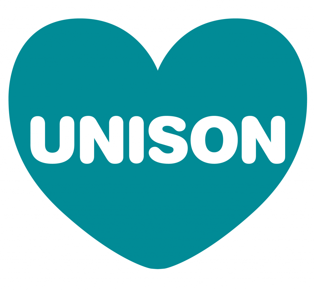 heart unison logotype contained