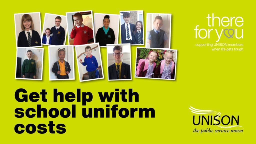 School Uniform Grants Article News UNISON South East